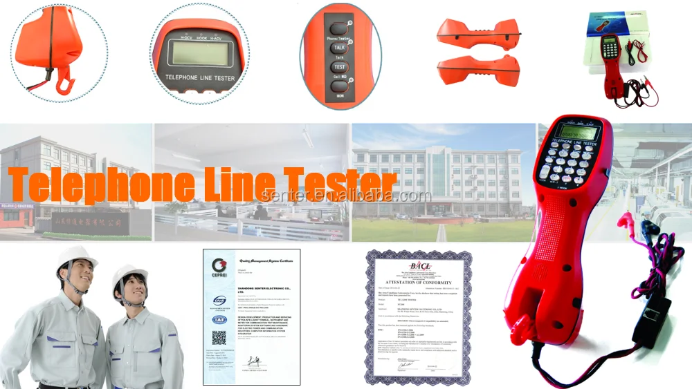 ST230F Advanced Telephone line tester with complete functions/butt set