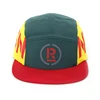 custom logo screen printing waterproof hat 5 panel nylon cap