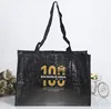 Customized high quality nice design pp woven tote gift packaging bag