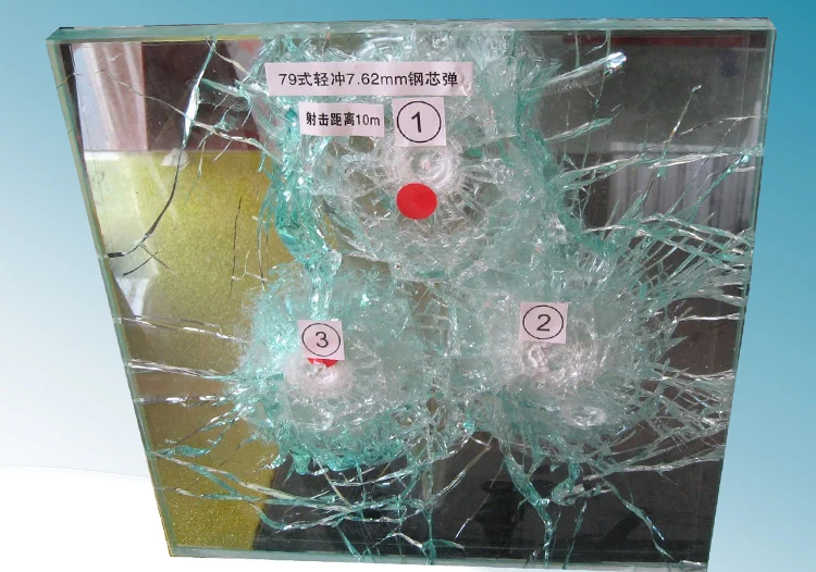 Bulletproof glass bullet proof windshield glass for sale