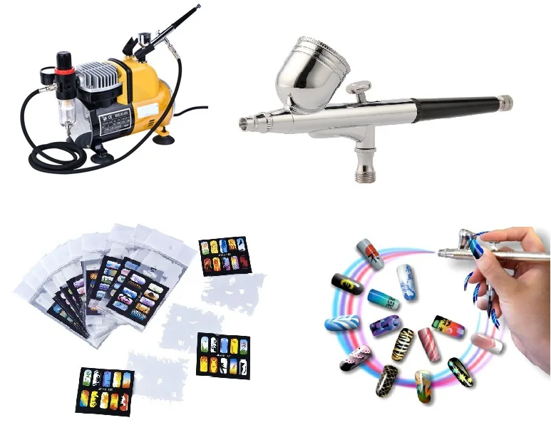 Wholesale Portable Nail Pen Art Airbrush Makeup Set Air Brush