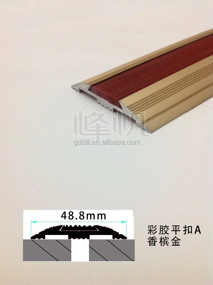 Rubber vloer overgang strips voor vloeren trim vloeren accessoires ...