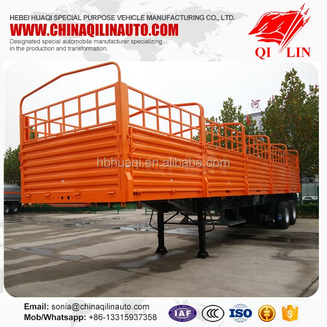 Factory supply new product 12500*2500*3850mm storage semi trailer for sale