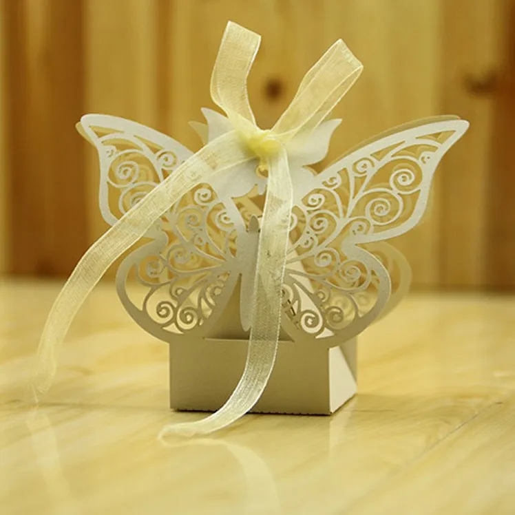 Big Butterfly Paper Craft Laser Cut Favor Box Wedding Buy Favor Box Wedding,Laser Cut Paper