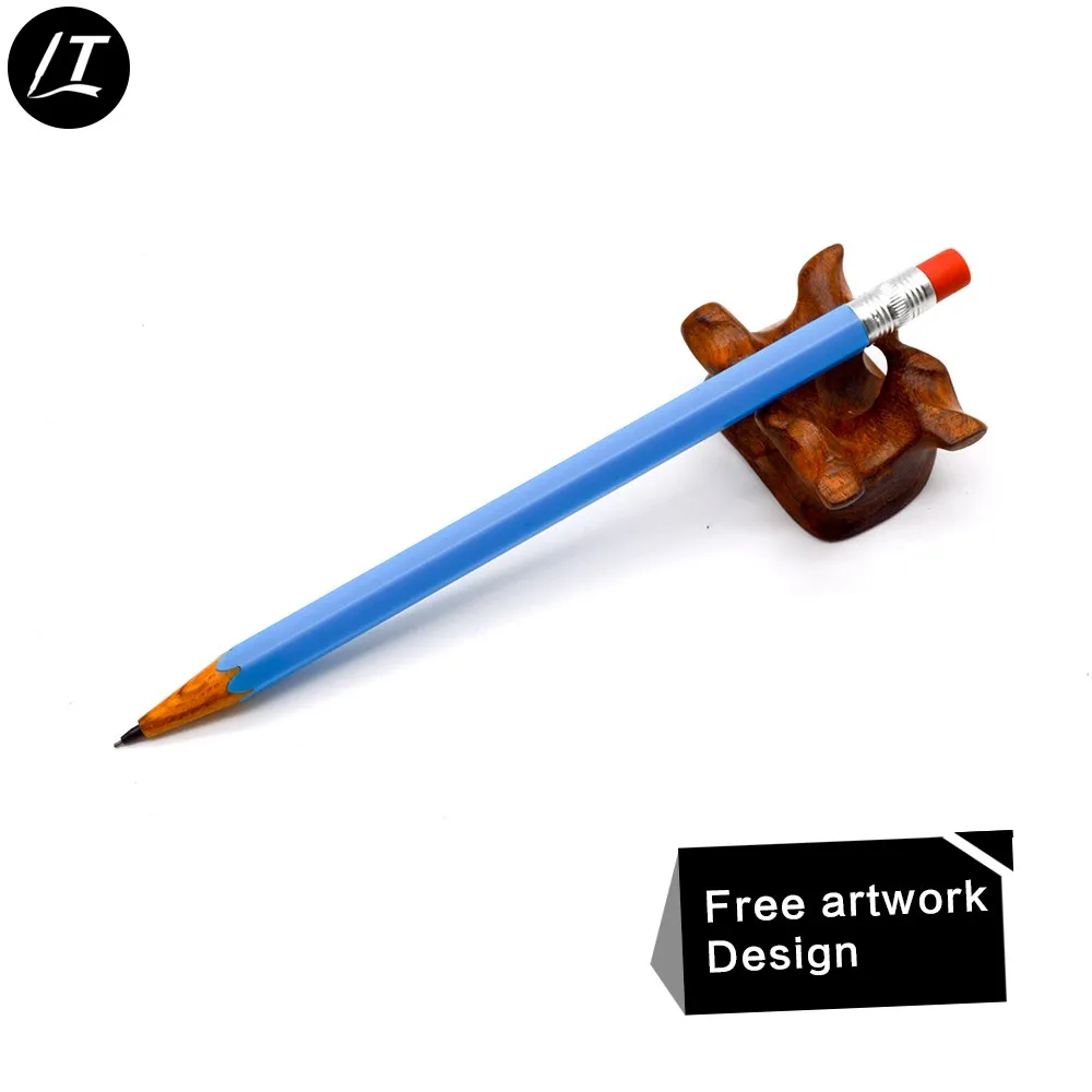 Eco Friendly Material Recycled Plastic Mechanical Pencil With Eraser