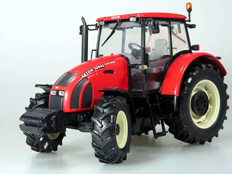 Angepasst 1/32 Druckguss Landwirtschaft Traktor Spielzeug Kunststoff