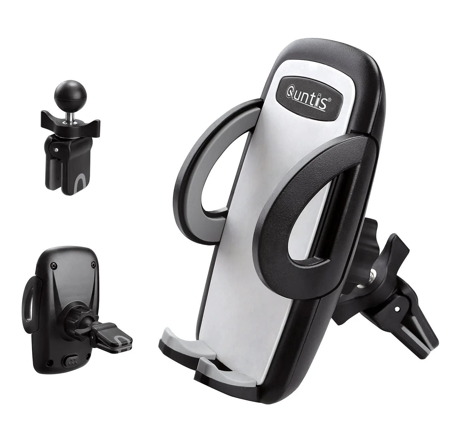 Car Phone Mount Universal Car Aircon Outlet Phone Holder Smartphone Cradle Vehicle Bracket for iPhone Huawei Samsung LG Nexus Sony Nokia and More