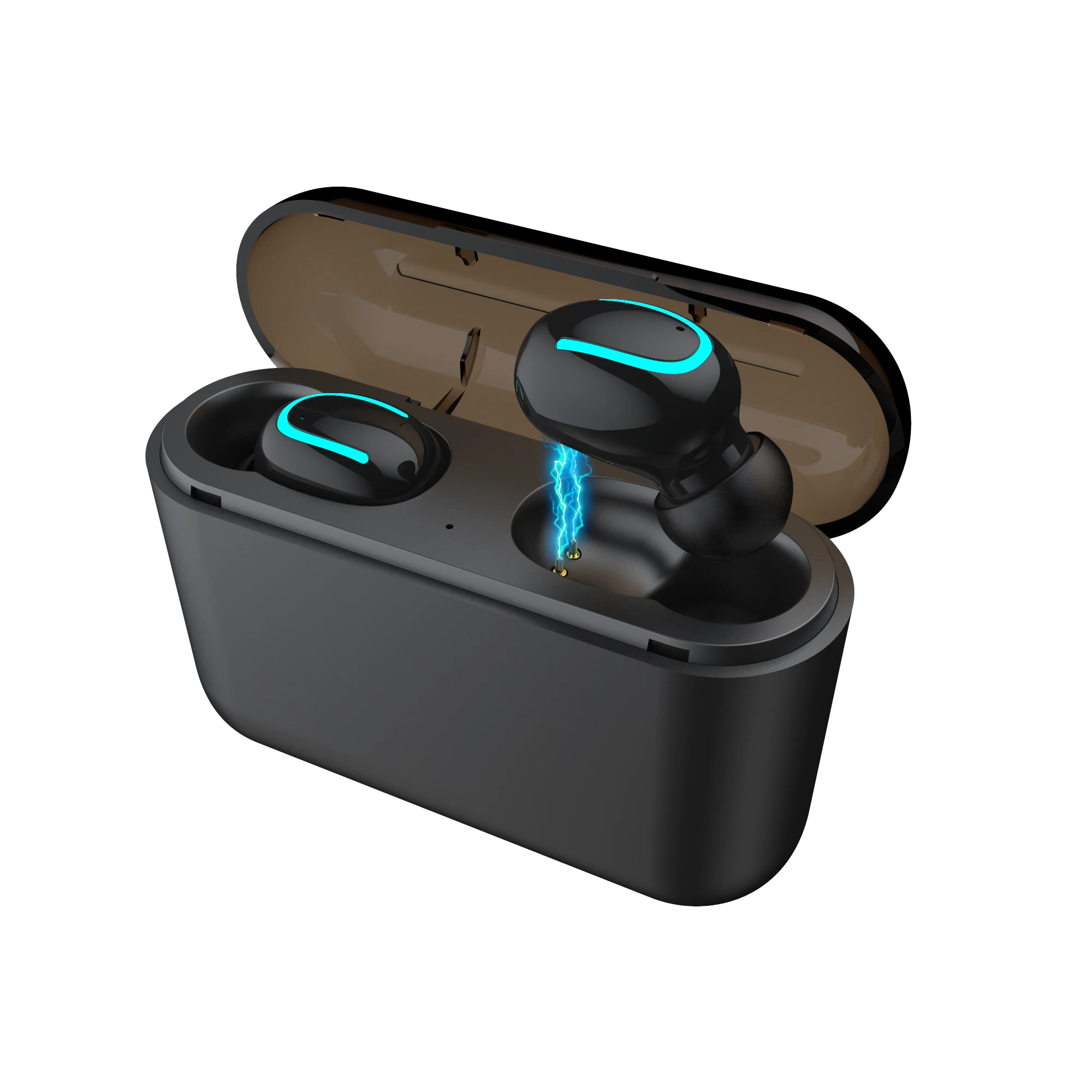 Hbq Q32 Tws Twins Wireless Earbuds Bluetooth V5.0 Stereo Headset Earphone 1500mah For Iphone 7 ...
