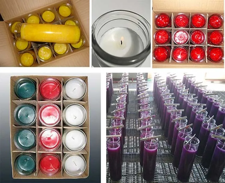 8 Inch Length 7 Days Religious Spiritual Glass Jar Candles Buy 8 Inch