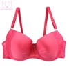 New Arrival Underwire Lace Lady Underwear Sexy Bowknot Smooth Surface Women Big Cup Bra
