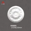 83005# Flower Decoration ceiling product PU medallion from china