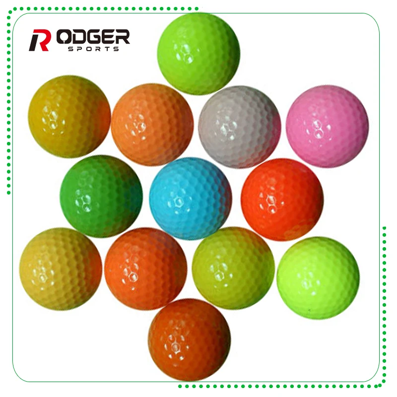 Bulk Quality Two Piece Range Practice Ball Training Miniature Golf