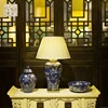Custom popular modern retro ceramic desk reading lamp table standing type table lamp for sale