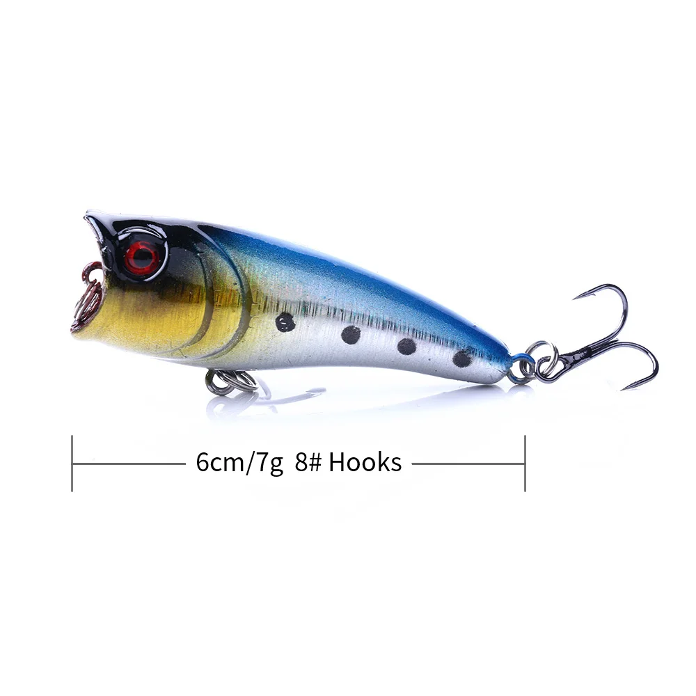 Floatingハード餌popper 6cm 7g Fishingポッパー木製ルアー Buy スティック餌ルアー ポッパースティック餌ルアー ポッパー木製ルアー Product On Alibaba Com