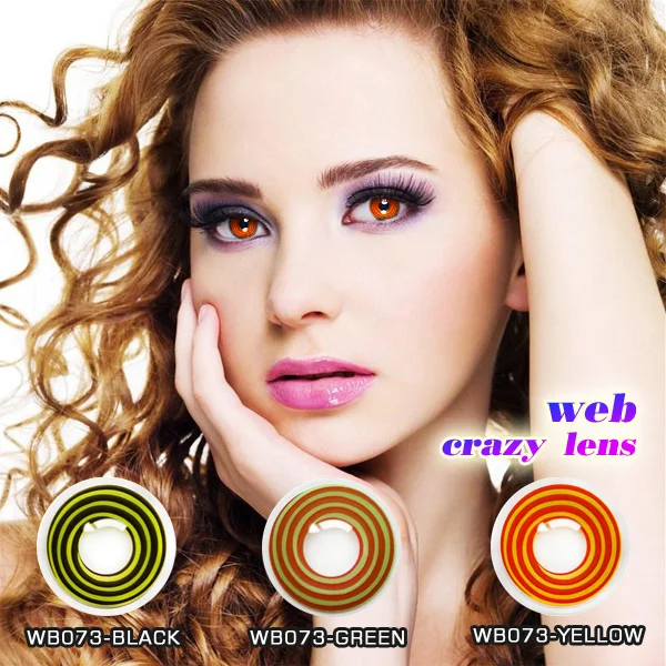 Doll Eye Contact Lens Cheap Yearly Disposable Soft Colored Cosmetic Use