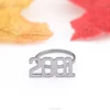 Custom Womens Resizable Ring Jewelry Number Or Name Stainless Steel Anillo
