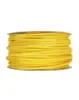 Textile Cable Electric Wire Cotton Cable Wire coated copper wire/Hot yellow