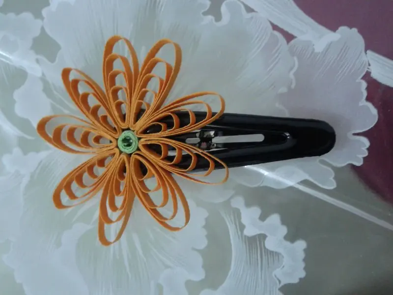 Handmade Quilled Hair Pin Buy Designer Hair Pin Product On