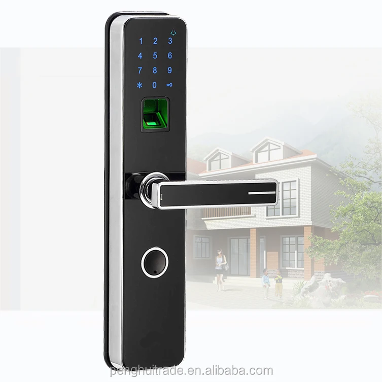 Touch Screen Biometric Digital Smart Fingerprint Door Lock With Deadbolt Buy Fingerprint Door Lock With Deadbolt Smart Fingerprint Deadbolt Door