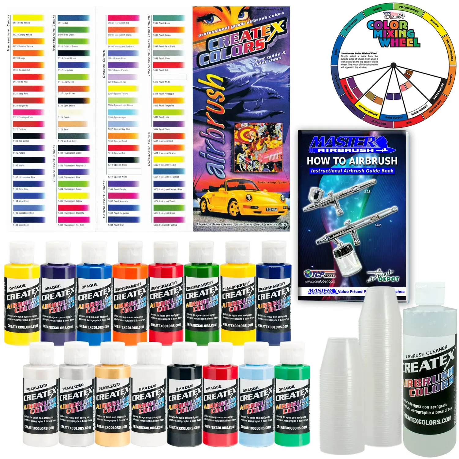Spaz Stix Paint Color Chart