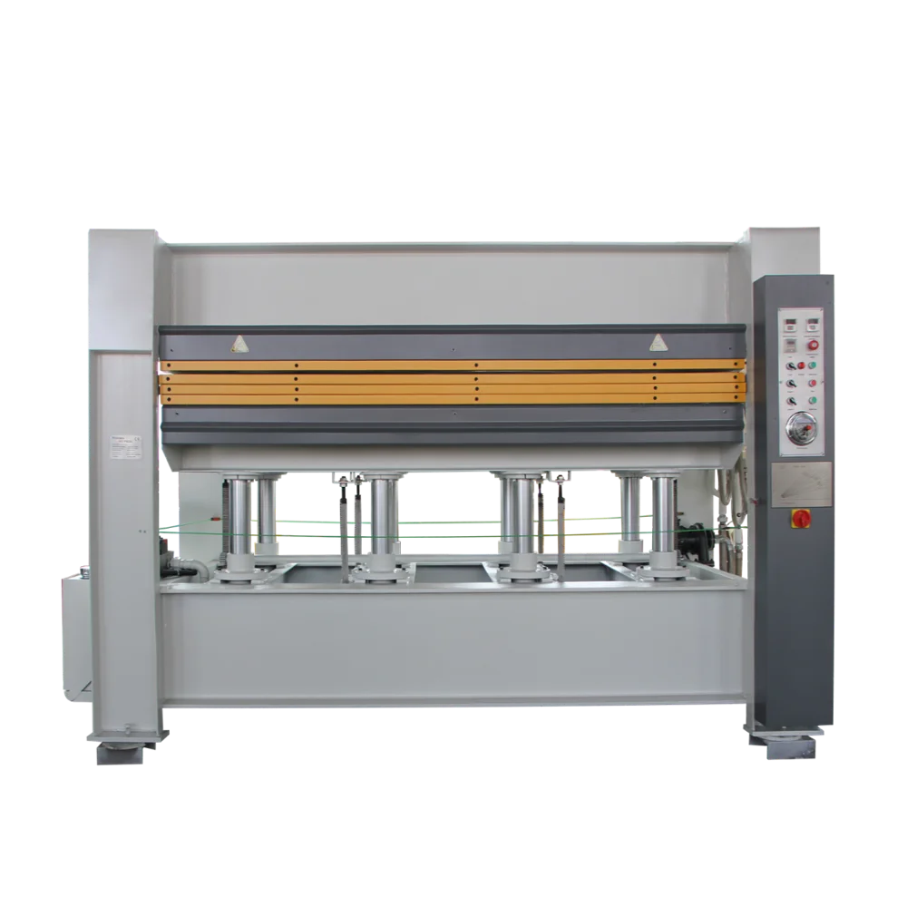 hydraulic woodworking veneer door hot press machine with certification