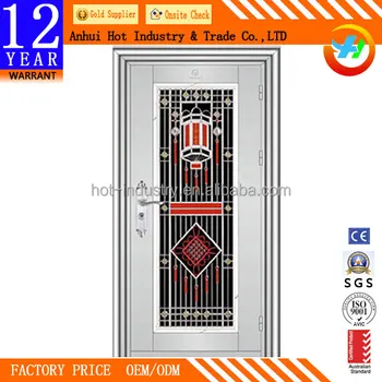 Beautiful Pattern Design Stainless Steel Main Gate Design Entry Doors Wholesale Price Buy Entry Doors Steel Main Gate Design Entry Doors Wholesale