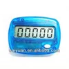 Fitness equipment single function pedometer