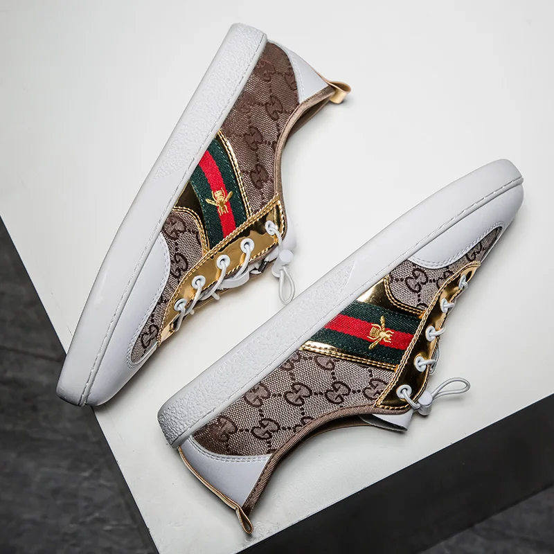 2019 New Arrived Little Bee Fashion Low sneakers Male casual shoes Comfortable Breathable Runner shoes  size 36-47