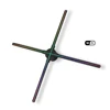 GIWOX Megavsn wall synchronization of 16 pieces 65H model 3D hologram video wall resolution 2250X2250P for exhibition