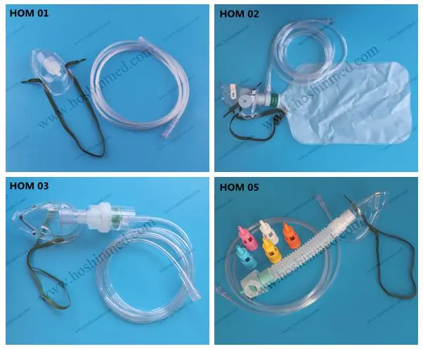 High Quality Medical Adult Oxygen Mask Types With Ce & Iso Certificate ...