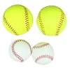 High Quality Leather And PVC Material Custom Blank Baseballs For Wholesale Outdoor Sports Baseball Softball Ball Gifts Factory