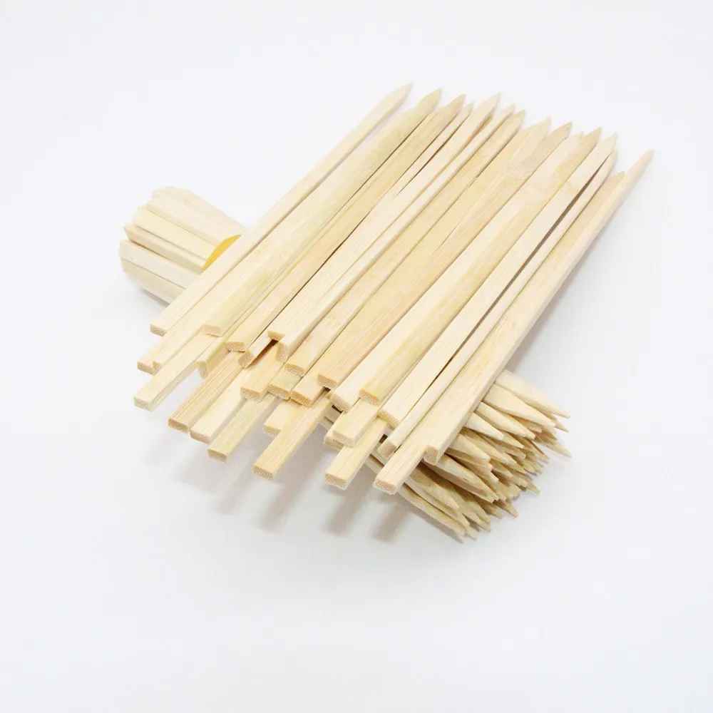 White Bamboo Flat Wooden Craft Sticks Buy Flat Wooden Craft Sticks