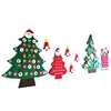 DIY handmade felt christmas ornament wall hanging tree