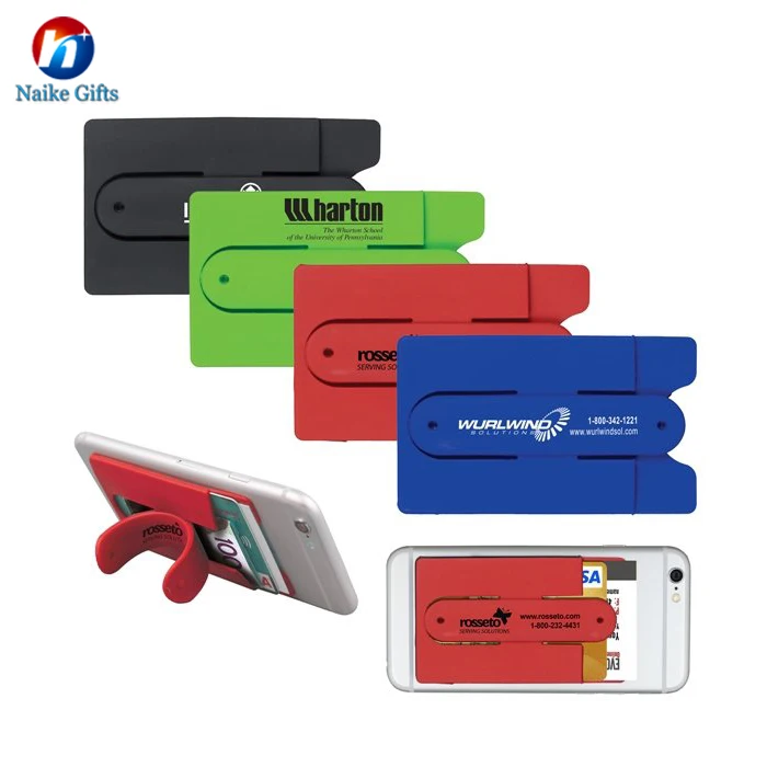 Silicone Card Holder Wallet Phone Wholesale Custom Silicone Mobile
