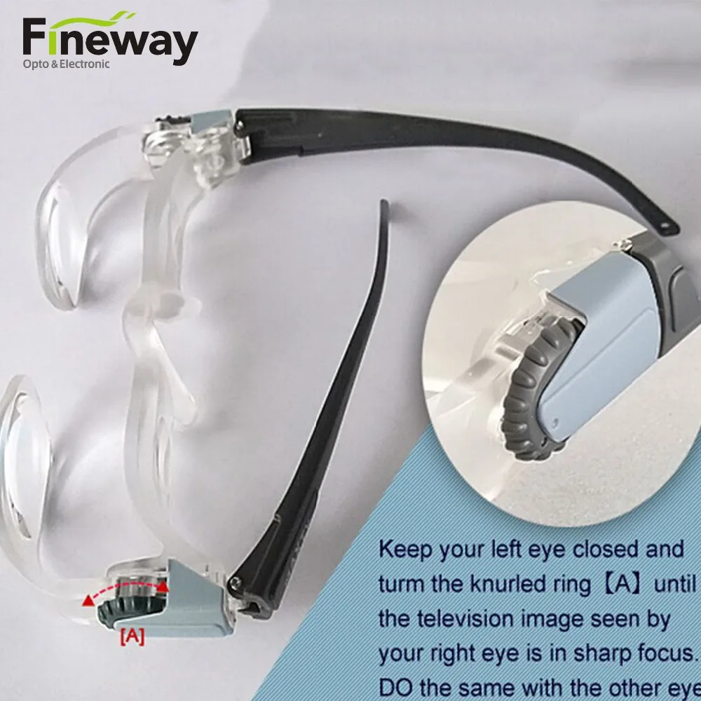Fw7102j Max Tv Television Magnifying Glasses 2.1x 0 To 300 Degrees