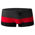 Premium Red Green High Quality Gifts Swimming Shorts Men Sexy Beach Pants Shorts Beachwear Matching Boxer