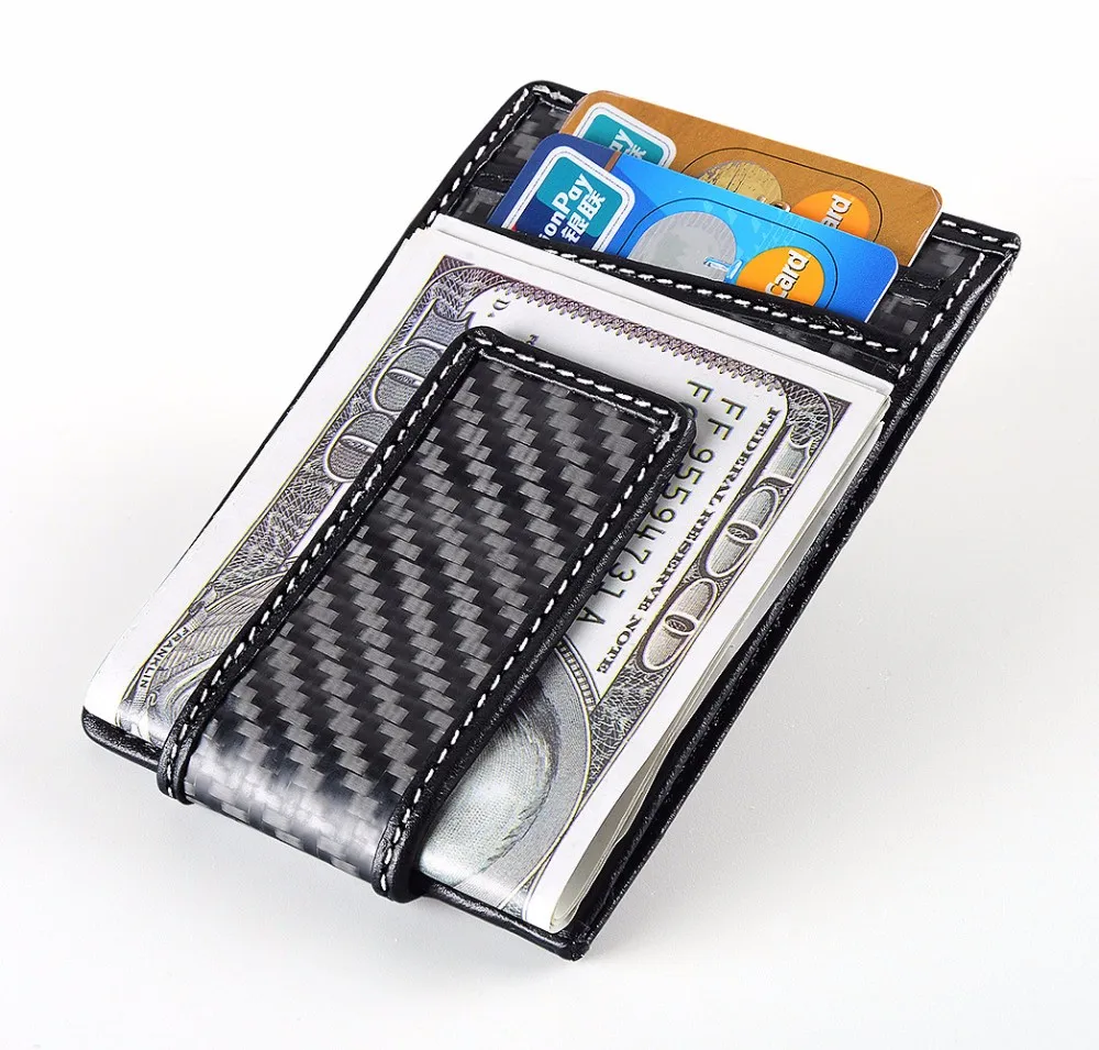 luxury carbon fiber wallet