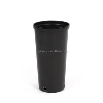 Not Coated High 1 Gallon Black Pe Plastic Tall Nursery Flower Not Coated High 1 Gallon Black Pe Plastic Tall Nursery Flower Planters Pots