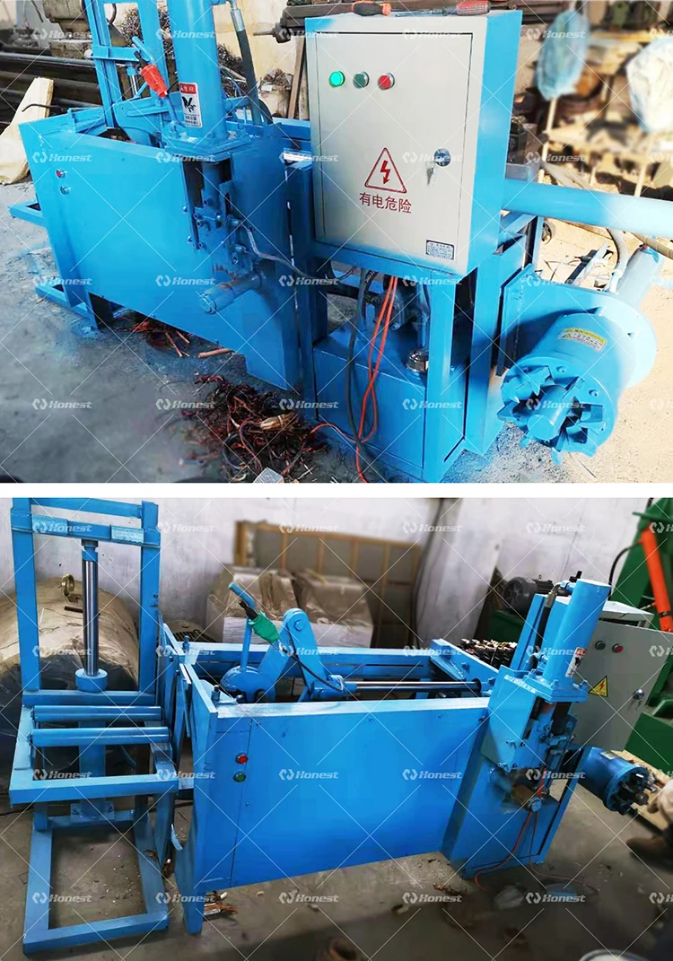 Scrap Motor Stator Coil Winding Dismantling Recycling Machine