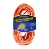 STOCK IN US!50ft 14/3 SJTW 3 Prong Outdoor Extension Cord, water proof Vinyl Outdoor Extension Cord roll, Orange 500-Feet