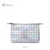 Beauty Luxury Holographic Glitter Pu Leather Cosmetic Travel Pouch