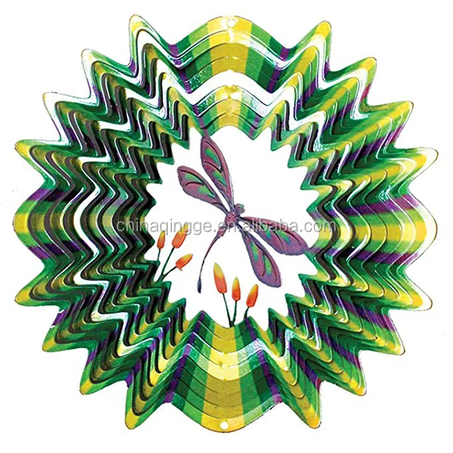 Girador Espiral De Viento 3d Wind Chime Spiral Spinner Wholesale