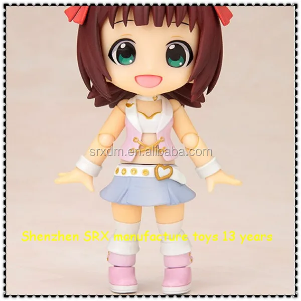 Custom Mini Lovely Girl Anime Figure For Baby Custom Plastic Anime Figure Smile Doll Toys Customized Cartoon Mini Anime Figure Buy Custom Mini Lovely Girl Anime Figure For Baby Custom Plastic Anime Figure Smile