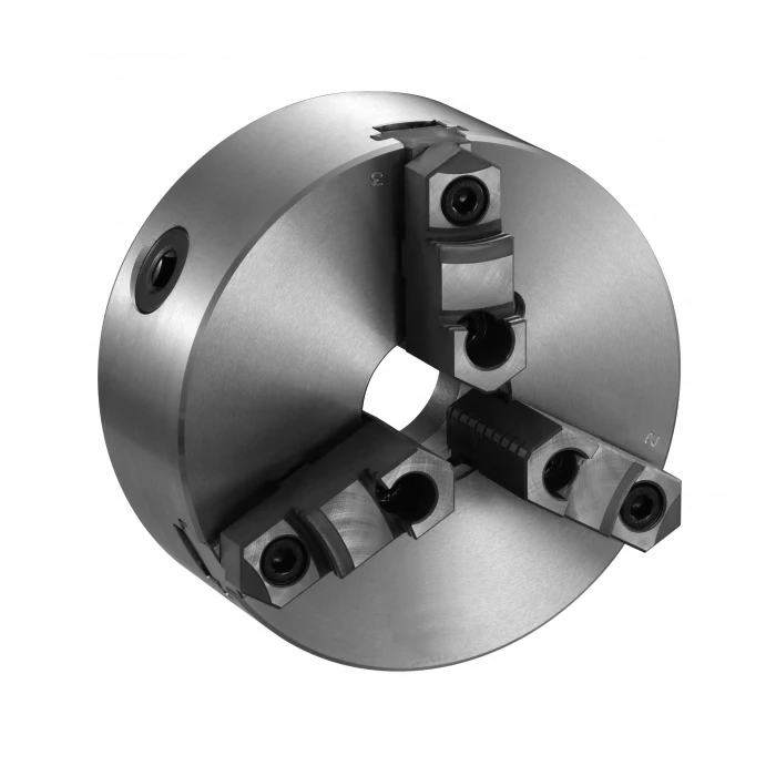 3 jaw self-centered rotating lathe chuck three-c