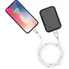 Voice Control LED Colorful Cable Micro/Type-c/lightn-ing Charge with Music
