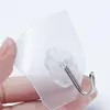 Free Shipping Strong Transparent Suction Cup Sucker Wall Hooks Hanger For Kitchen Bathroom Seamless Wall hanging hook