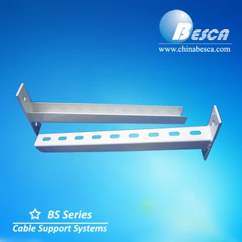 Wall Bracket For Cable Tray And Strut Channel Buy Wall Bracket Wall Bracket Cable Tray Strut Channel Product On Alibaba Com