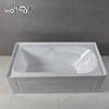 2018 New Design 60"x 32" cUPC Acrylic Soaking 3 Walls Alcove Bath With Integral Skirted Anti-Sliding Cheap Bathtubs