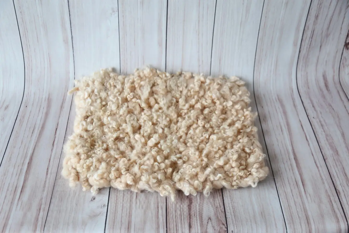 Newborn Wool curly blanket backdrop Baby Wool curly blanket background Newborn baby photography props