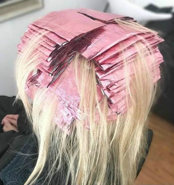 Competitive Price Colored Aluminum Foil Hair Sheet& Roll For Salon